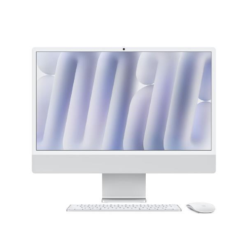 Apple iMac with 4.5K Retina display - All-in-one M4 fino a - RAM 16 GB - SSD 256 GB - Apple M4 8-core - IEEE 802.11ax (Wi-Fi 6E), Bluetooth 5.3 - macOS Sequoia 15.0 -monitor: LED 24" 4480 x 2520 (4.5K) - tastiera: italiana - argento